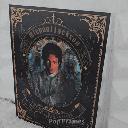 Póster 3D del Rey del Pop